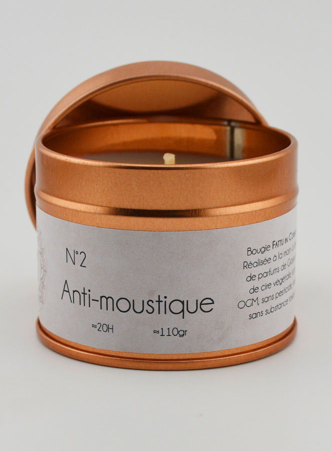 Bougie Parfumée Artisanale - Anti-moustique (pic 3)