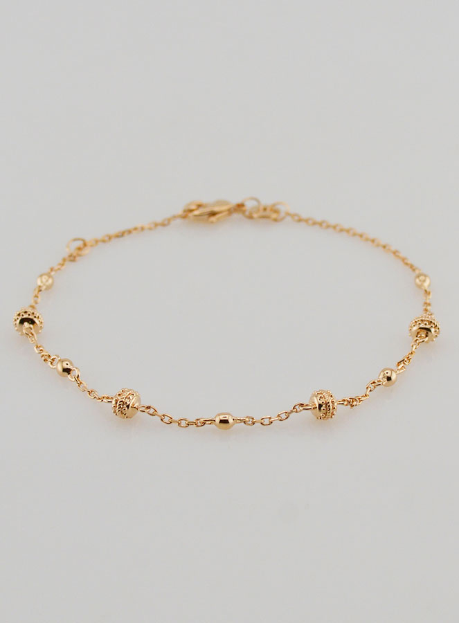 Bracelet en Plaqué Or 18k - 18cm (pic 2)