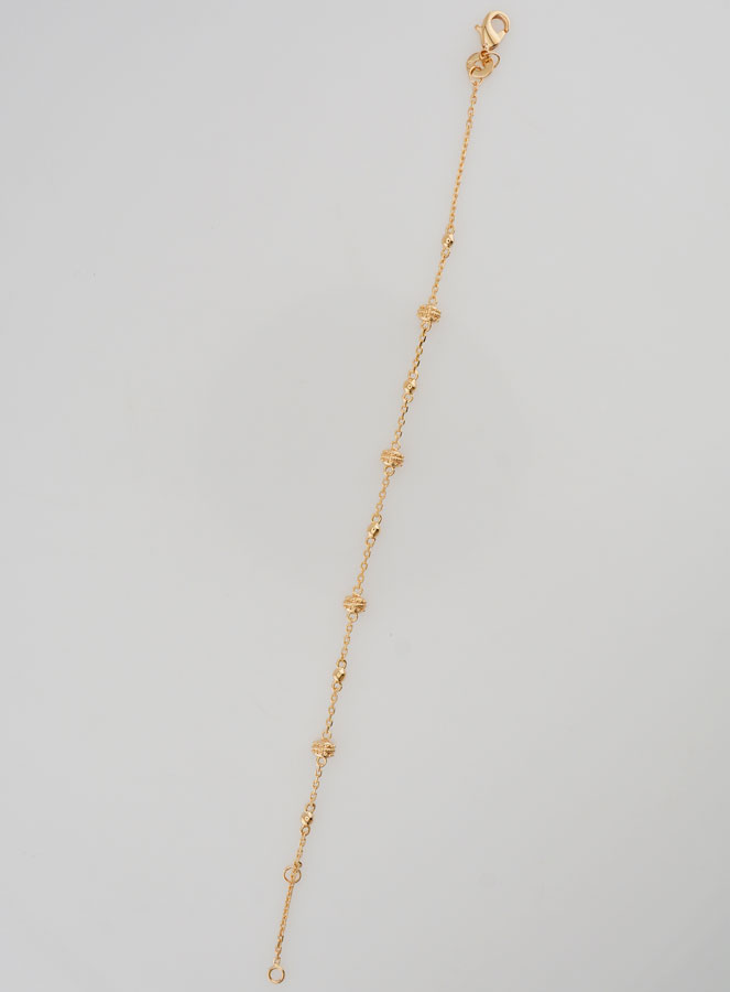 Bracelet en Plaqué Or 18k - 18cm (pic 3)