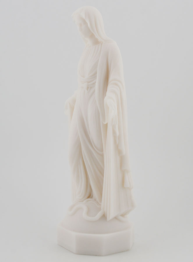 Statue Vierge Miraculeuse aux Rayons - 17 cm (pic 2)