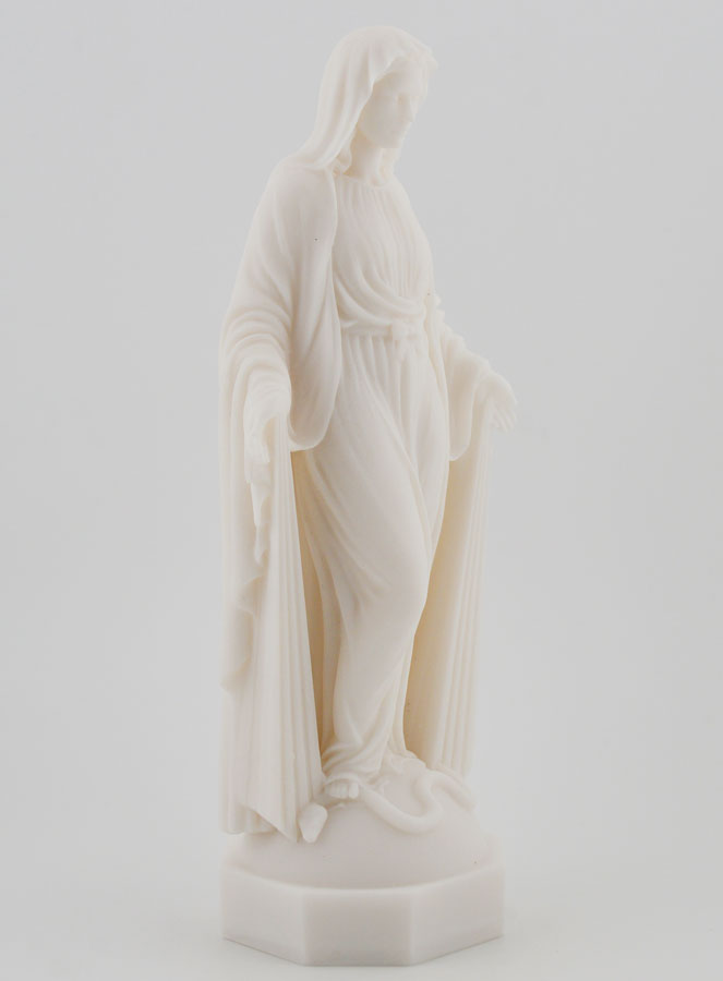 Statue Vierge Miraculeuse aux Rayons - 17 cm (pic 3)