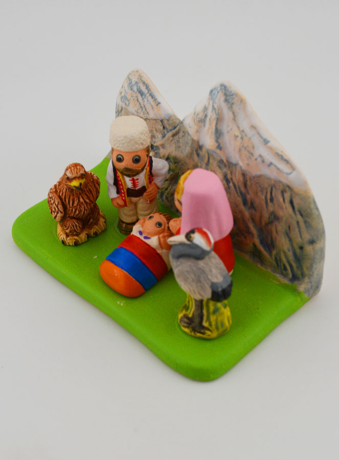 Crèche de Noël du Monde - Nativité Arménie (pic 3)