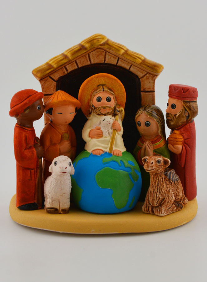 Crèche de Noël du Monde - Christ bon Pasteur (pic 1)