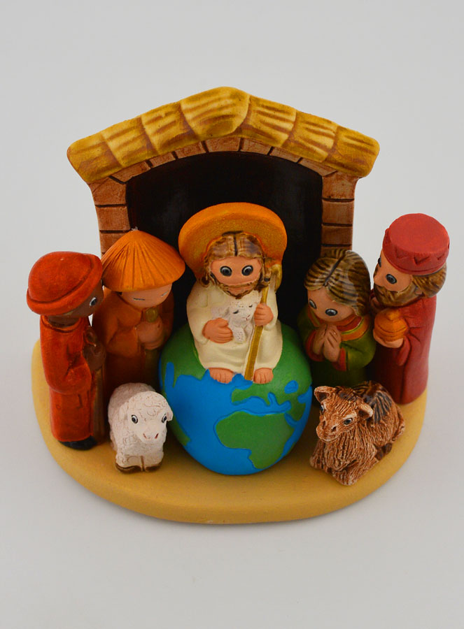 Crèche de Noël du Monde - Christ bon Pasteur (pic 2)