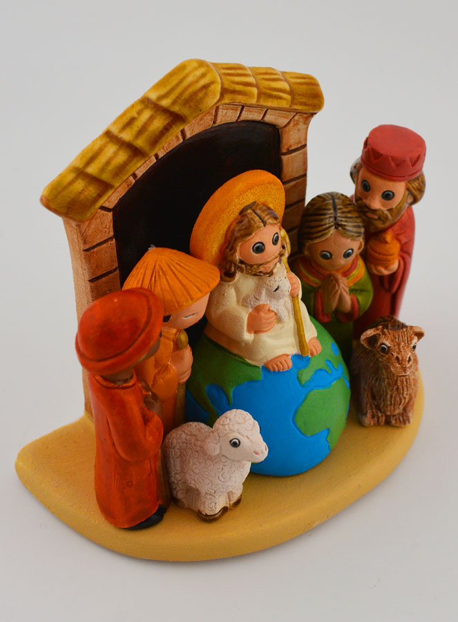 Crèche de Noël du Monde - Christ bon Pasteur (pic 4)
