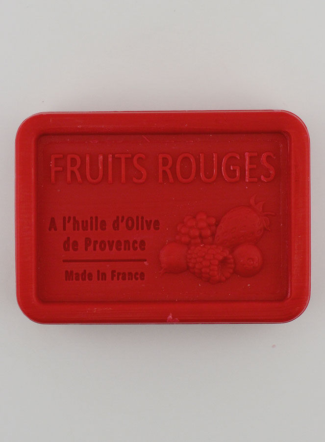 Savon à l'Huile d'Olive AOP & Fruits Rouges - 120g (pic 1)
