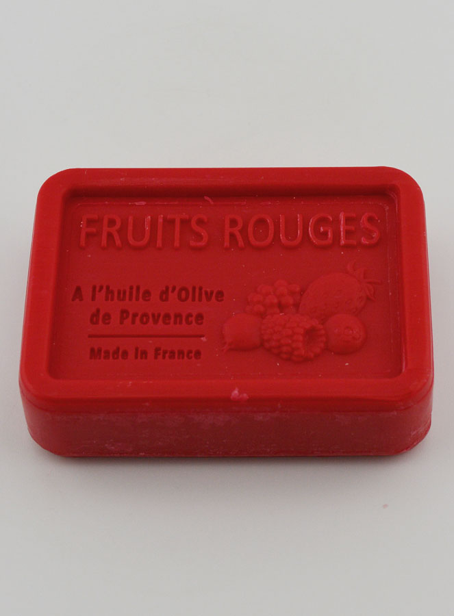 Savon à l'Huile d'Olive AOP & Fruits Rouges - 120g (pic 2)