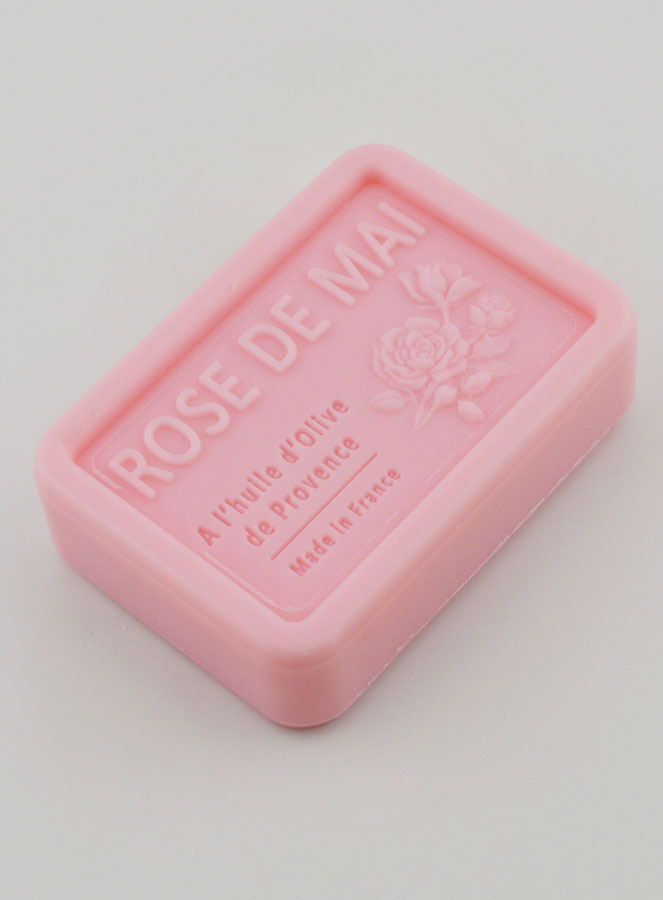 Savon à l'Huile d'Olive AOP & Rose de Mai - 120g (pic 3)