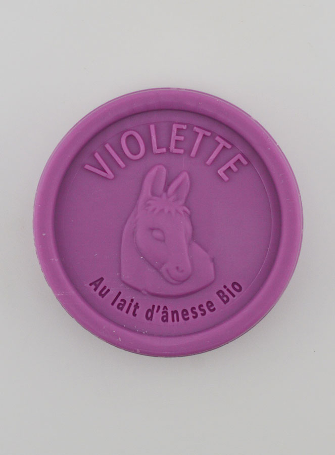 Savon Lait d'Ânesse Bio & Violette - 100g (pic 1)