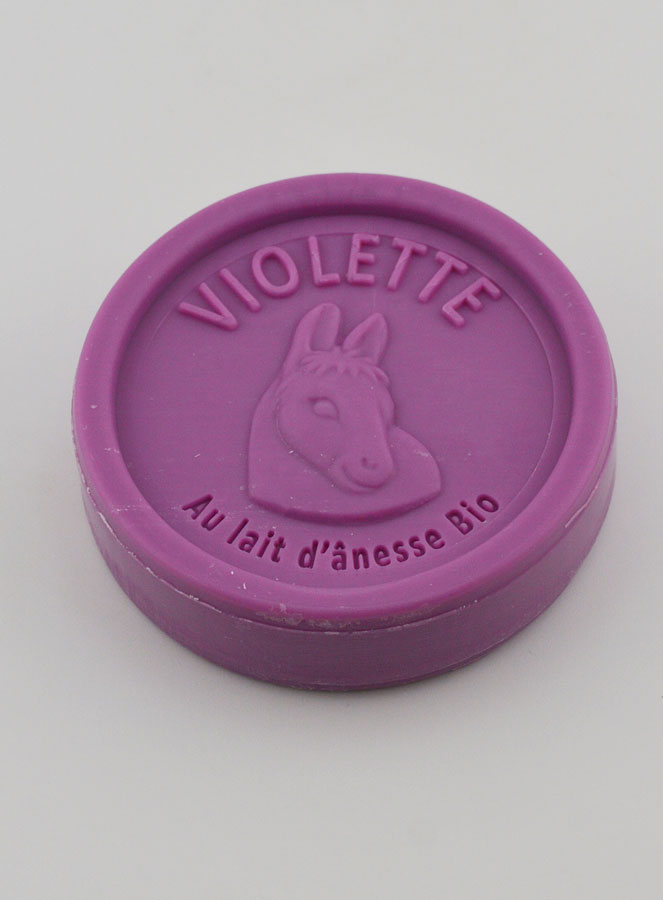 Savon Lait d'Ânesse Bio & Violette - 100g (pic 2)