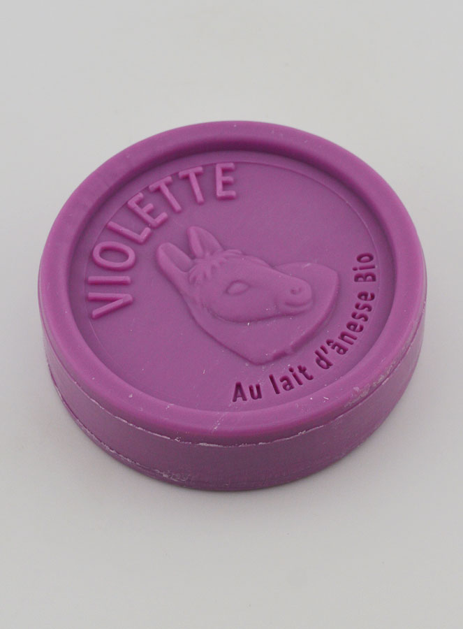 Savon Lait d'Ânesse Bio & Violette - 100g (pic 3)