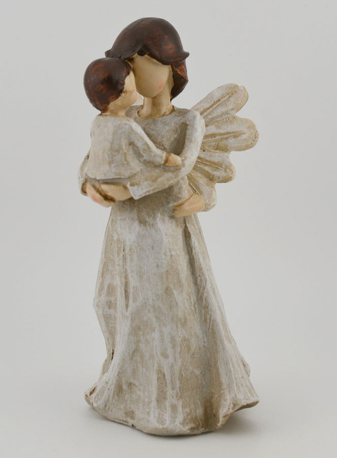 Statue Ange Gardien - Joue Contre Joue (pic 1)
