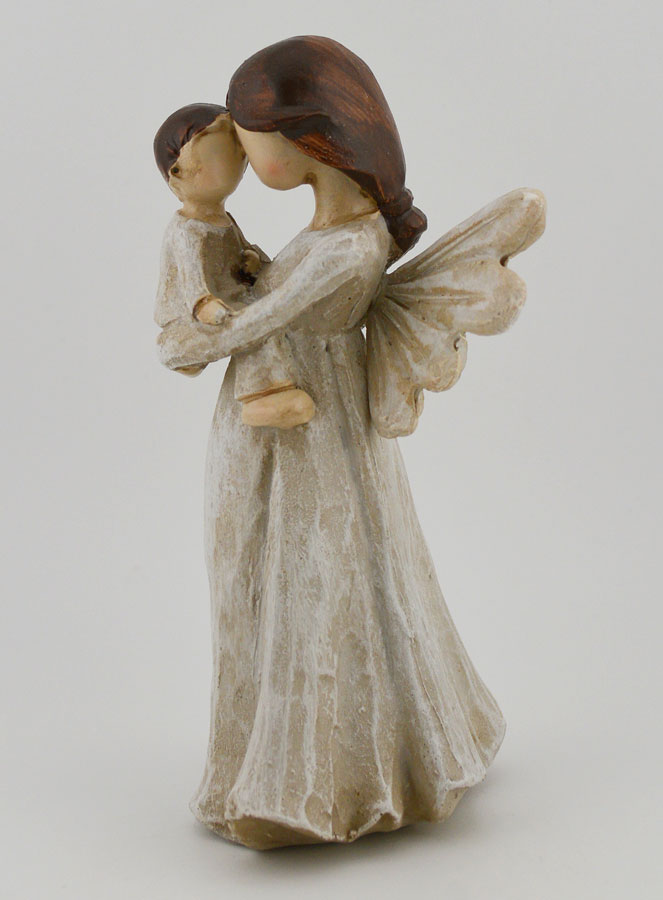 Statue Ange Gardien - Joue Contre Joue (pic 2)