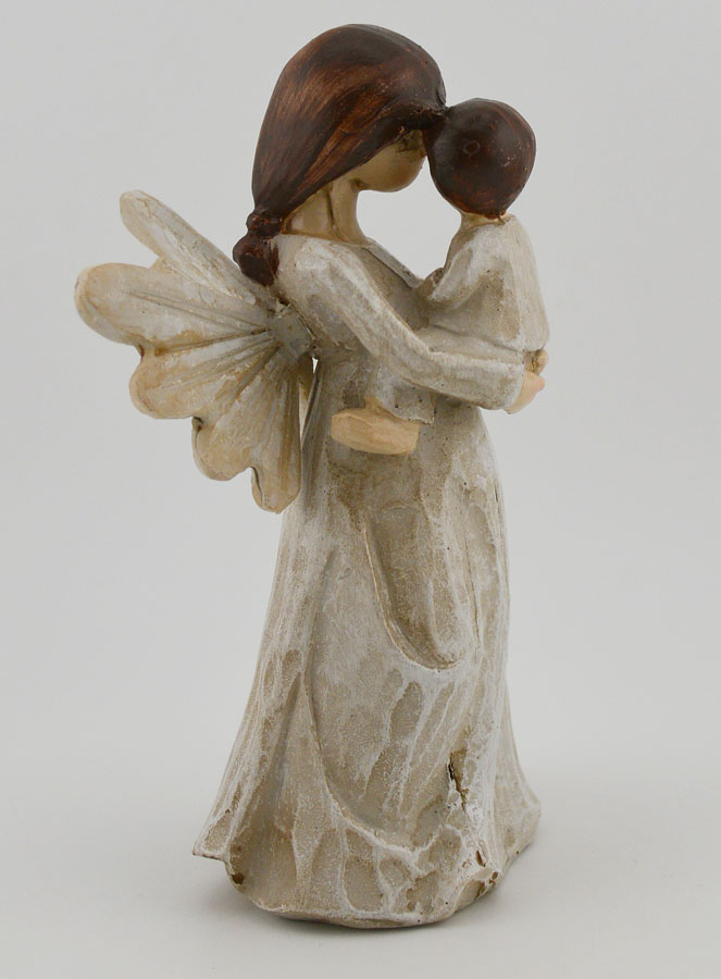 Statue Ange Gardien - Joue Contre Joue (pic 3)