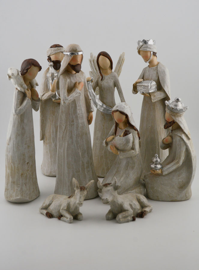 Crèche de Noël Complète 11 Personnages (pic 1)