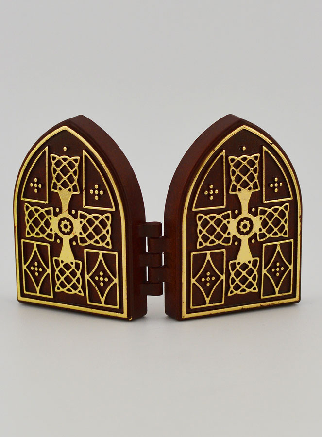 Icône Diptyque Mini - N-D de Lourdes & Miraculeuse (pic 4)