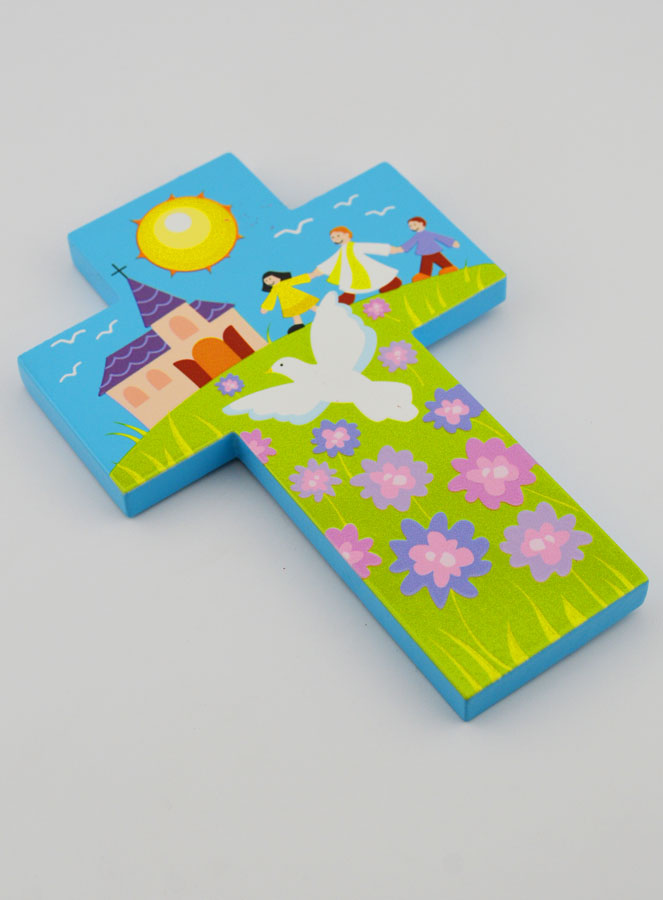 Cadeau de Confirmation - Croix Enfant Prêtre & St Esprit (pic 3)