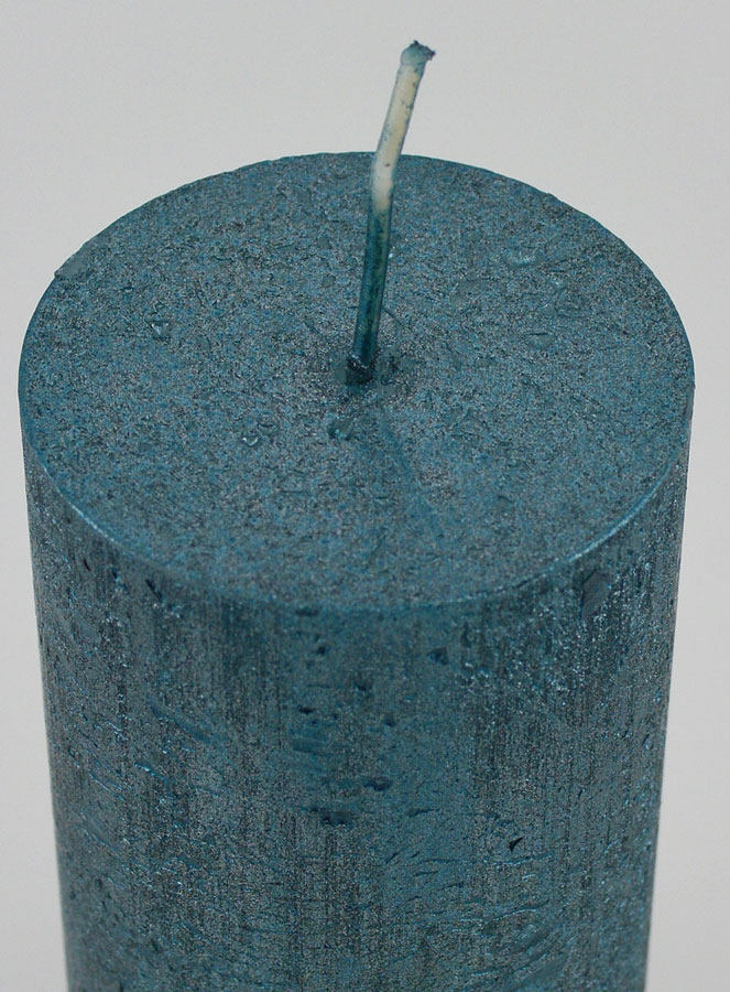 Bougie de Décoration Moderne - Bleu Vert (pic 4)