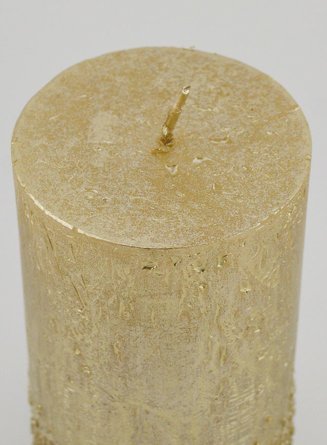 Bougie Décoration Effet Pépite - Champagne (pic 4)