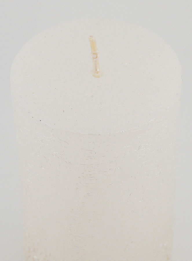Bougie Décoration Effet Pépite - Blanc Perlé (pic 4)