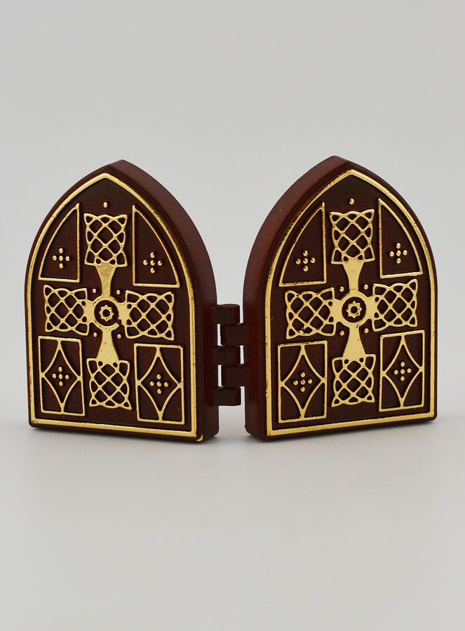 Icône Diptyque Mini - Christ Pantocrator & Ste Famille (pic 4)