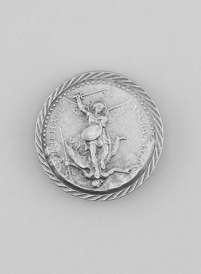 Plaque Auto Magnet de Saint Michel - 3cm (pic 1)