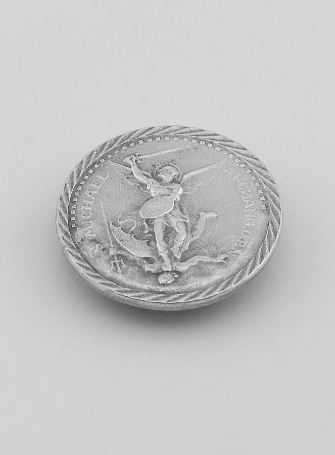 Plaque Auto Magnet de Saint Michel - 3cm (pic 2)