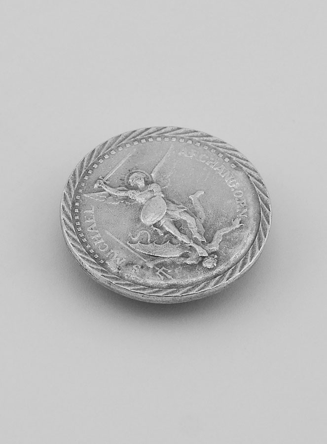 Plaque Auto Magnet de Saint Michel - 3cm (pic 3)