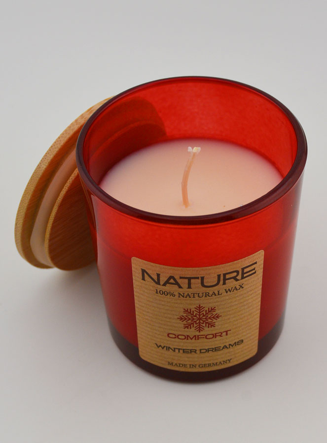 Bougie Parfumée Bio - Parfum d'Hiver (pic 4)