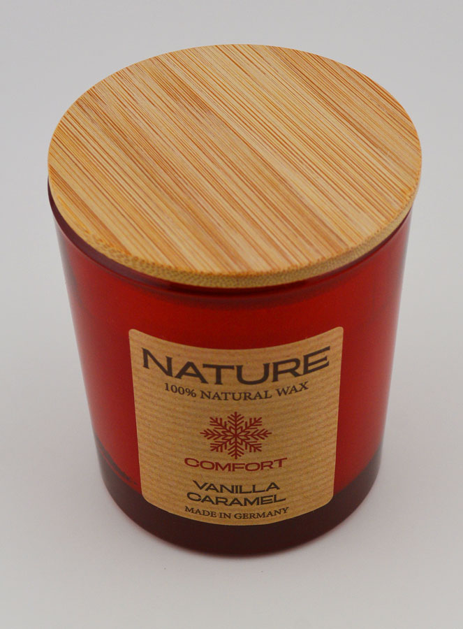 Bougie Parfumée Bio - Vanille Caramel (pic 2)