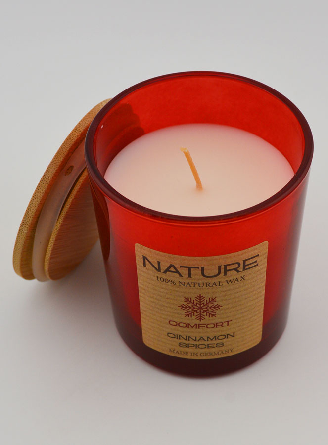 Bougie Parfumée Bio - Vanille Caramel (pic 4)