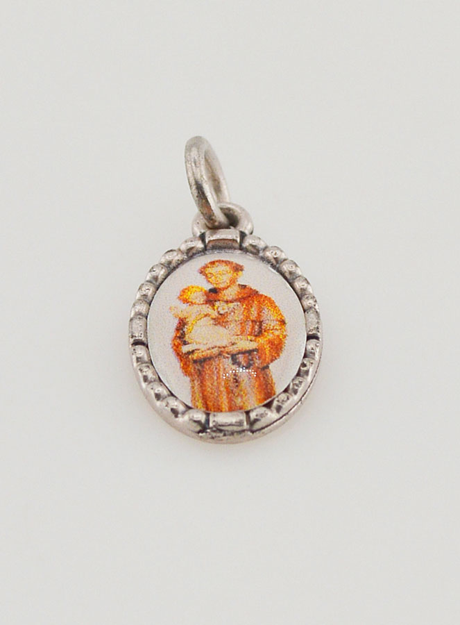 Médaille Bord Torsadé 15mm - Saint Benoît (pic 2)