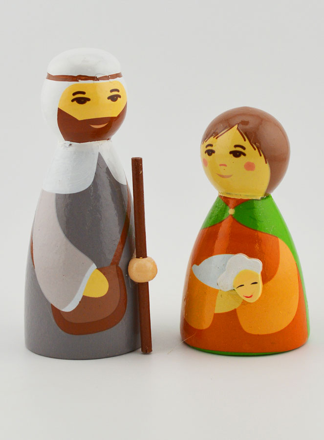 Crèche de Noël - Bergers (pic 1)