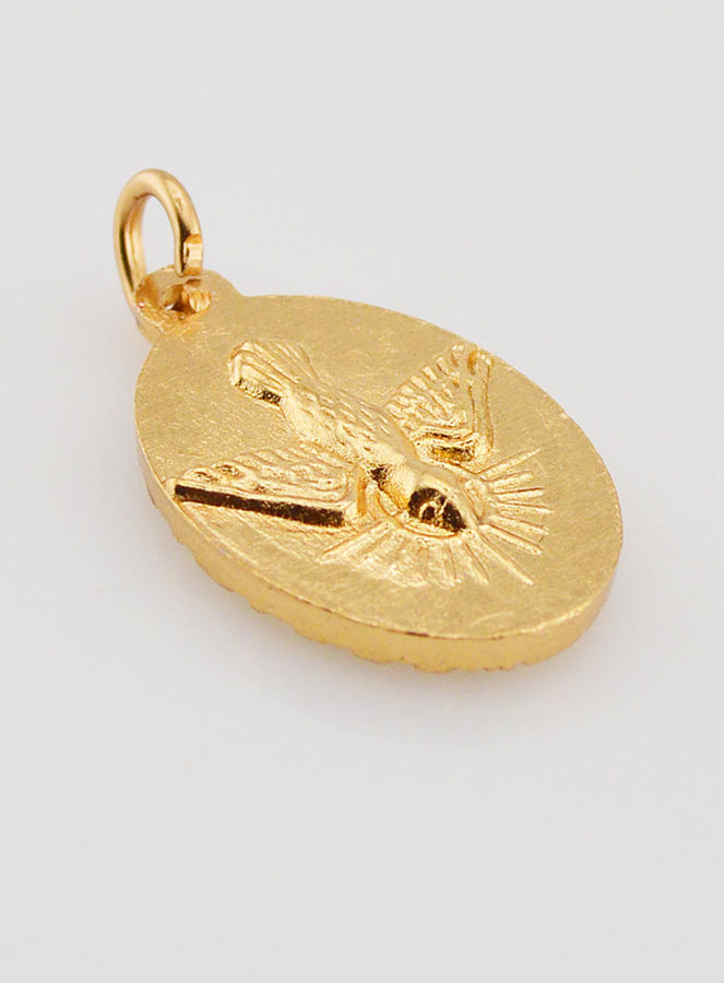 Médaille Bord Torsadé 25mm - Saint Joseph (pic 4)