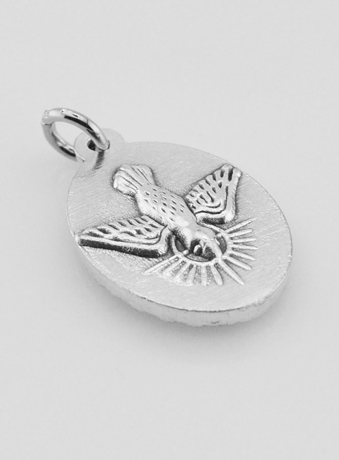Médaille Bord Torsadé 25mm - Esprit Saint (pic 4)