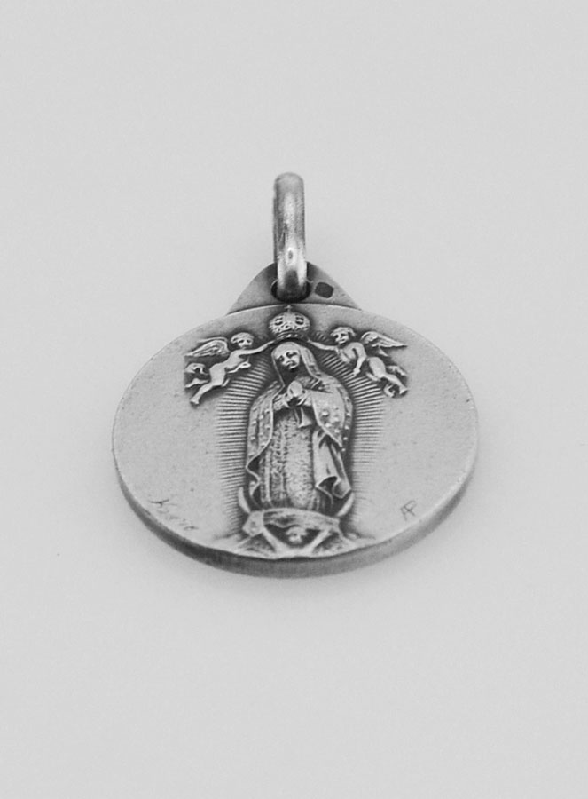 Médaille Notre Dame de Guadalupe en Argent (pic 2)