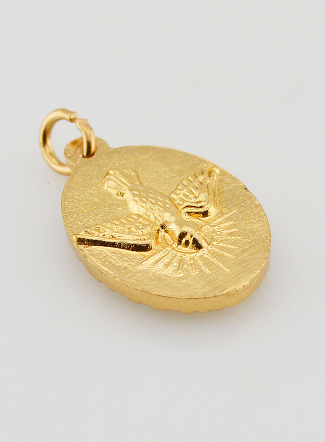 Médaille Bord Torsadé 25mm - Saint Georges (pic 4)