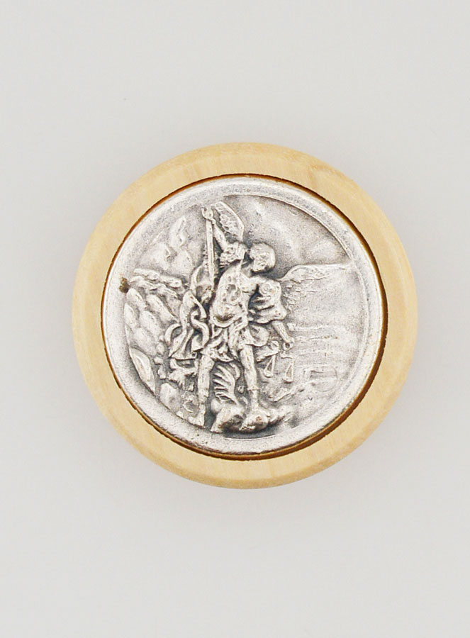 Plaque Auto Magnet Saint Michel - 22mm (pic 1)
