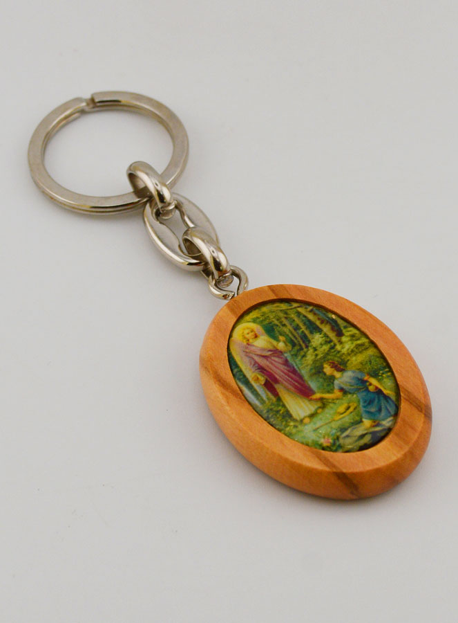 Porte-clés Ange Gardien & Saint Christophe (pic 3)