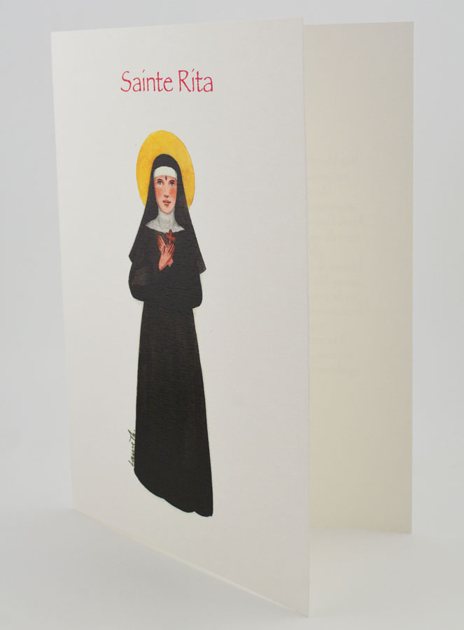 Carte Religieuse Livret - Sainte Rita (pic 2)