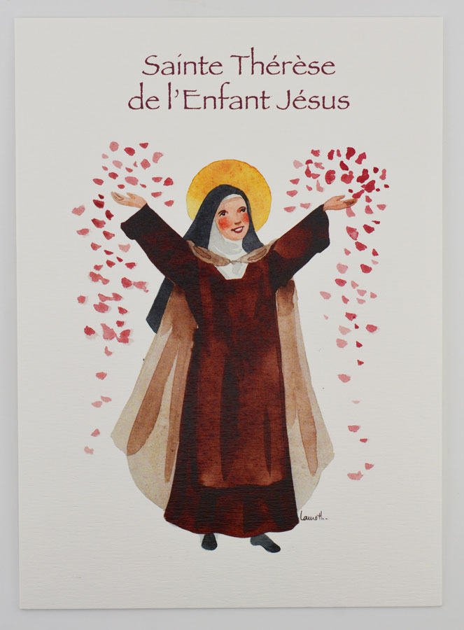 Carte Religieuse Livret - Sainte Thérèse (pic 1)