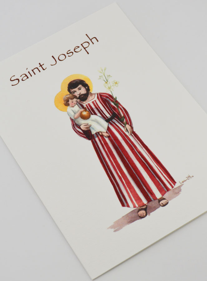 Carte Religieuse Livret - Saint Joseph (pic 3)