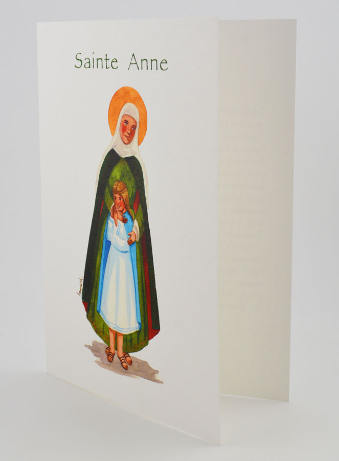 Carte Religieuse Livret - Sainte Anne (pic 2)