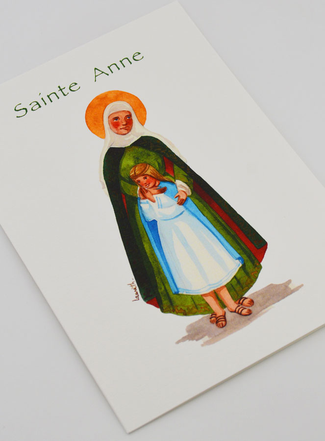 Carte Religieuse Livret - Sainte Anne (pic 3)