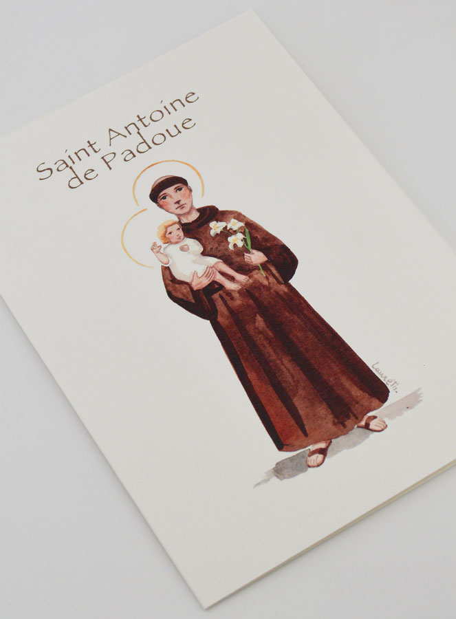 Carte Religieuse Livret - Saint Antoine de Padoue (pic 3)