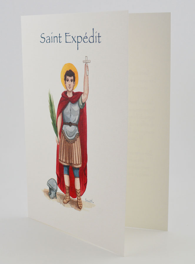 Carte Religieuse Livret - Saint Expédit (pic 2)