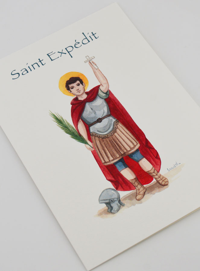 Carte Religieuse Livret - Saint Expédit (pic 3)