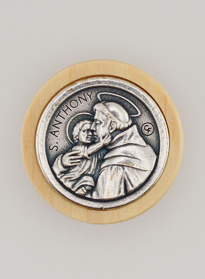Plaque Auto Magnet Saint Antoine - 22mm (pic 1)
