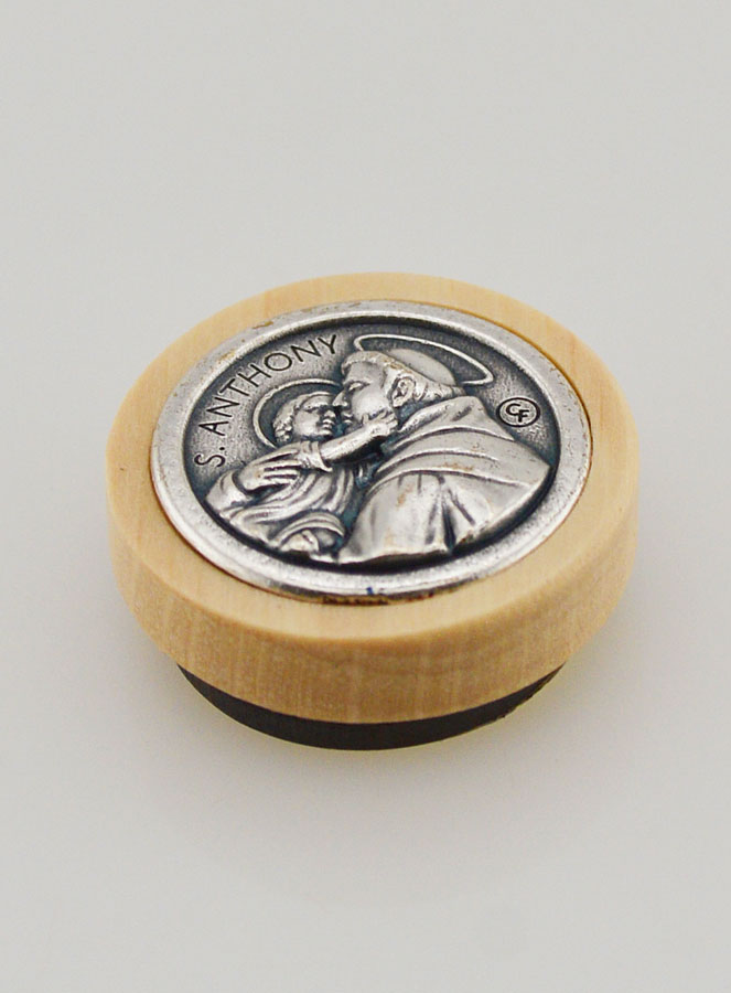 Plaque Auto Magnet Saint Antoine - 22mm (pic 2)