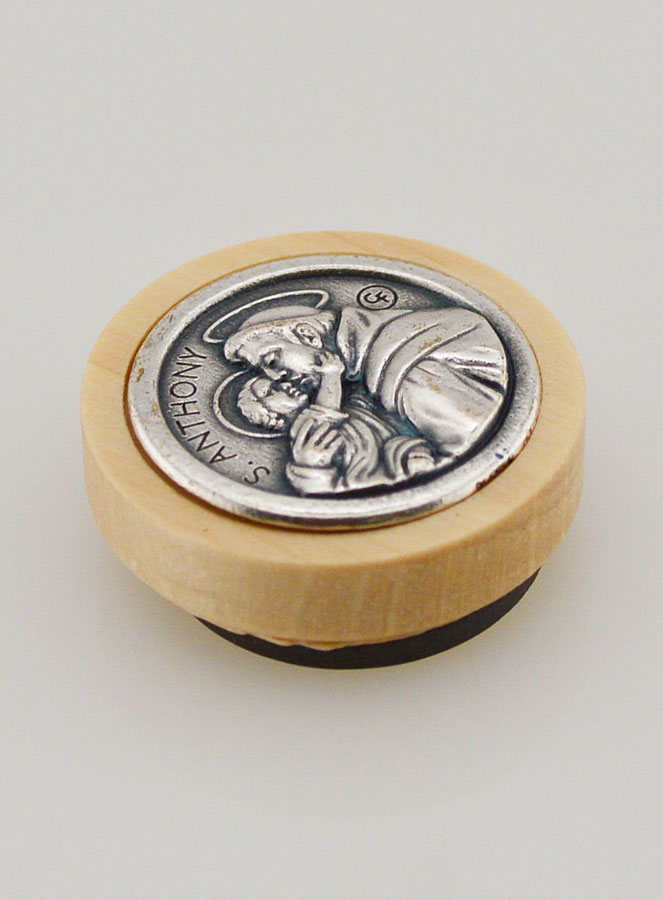 Plaque Auto Magnet Saint Antoine - 22mm (pic 3)